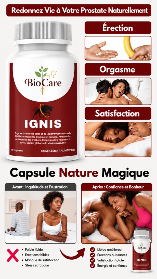 Flacon IGNIS et capsules